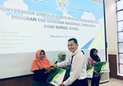 Bank Sumsel Babel Salurkan Donasi Gerakan Nasional Peduli Perlindungan