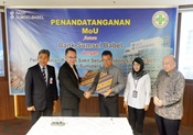 Penandatanganan MoU Bank Sumsel Babel dengan PERSI Wilayah Sumatera Selatan