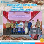 Undian Super Grand Prize Tabungan Pesirah Bank Sumsel Babel