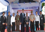 Peresmian Gedung Bank Sumsel Babel Cabang Pangkal Pinang