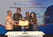 Bank Sumsel Babel Bersinergi Dengan BNI 46